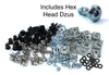 Yamaha R1 Stainless Steel Fairing Bolts (1999–2000)