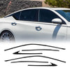 Honda Civic Sedan 2 x Window Chrome Delete Cover Decal (2022–2023)