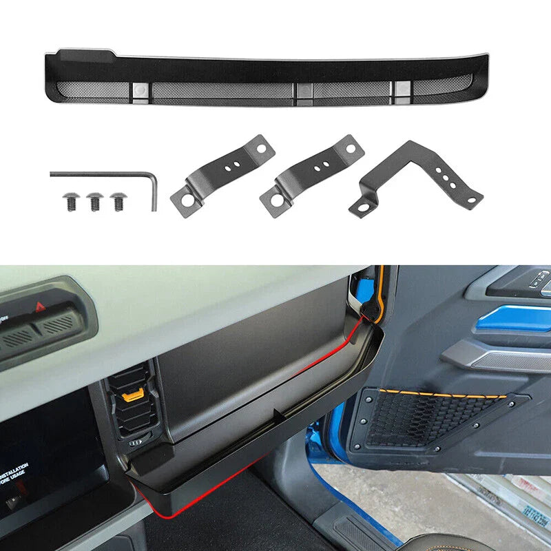 Ford Bronco 2 / 4D Accessories Passenger Storage Box Organizer Tray