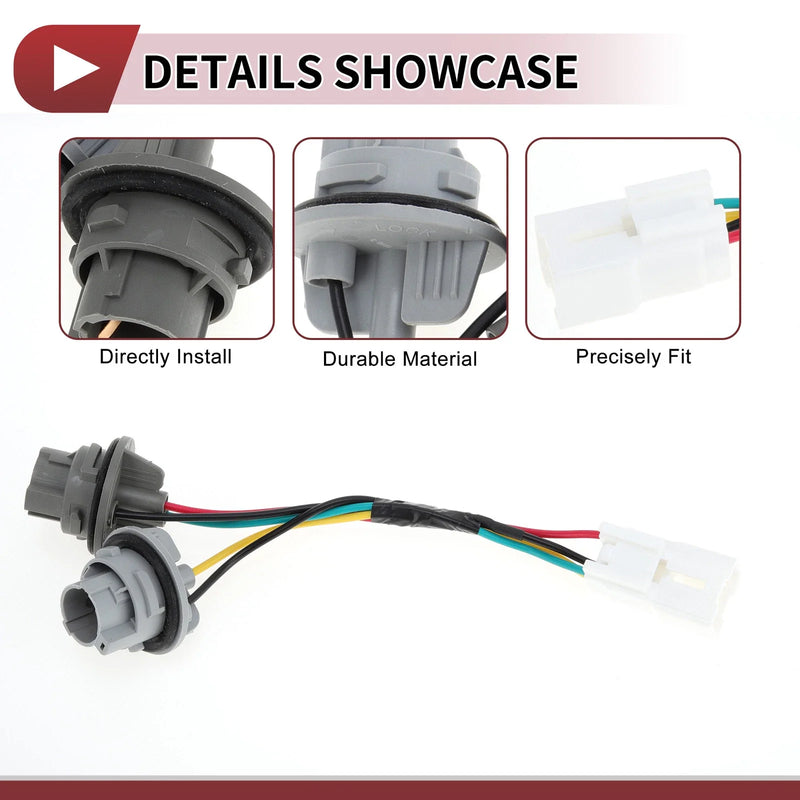 Kia Forte Rear Tail Light Socket Harness (2014-2016)