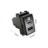 Nissan Altima Sentra X-trail Pathfinder Frontier Rogue USB QC3.0 Charger PD