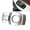 BMW X1 Silver Multimedia Controller Mouse Buttons (2016-2018)