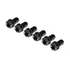 Bicycle Motorcycle 6pcs M6x35mm Titanium Torx Head Flange Screws