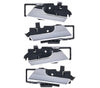 Holden Barina TK 4pc Chrome Inner Door Handles (2005-2011)