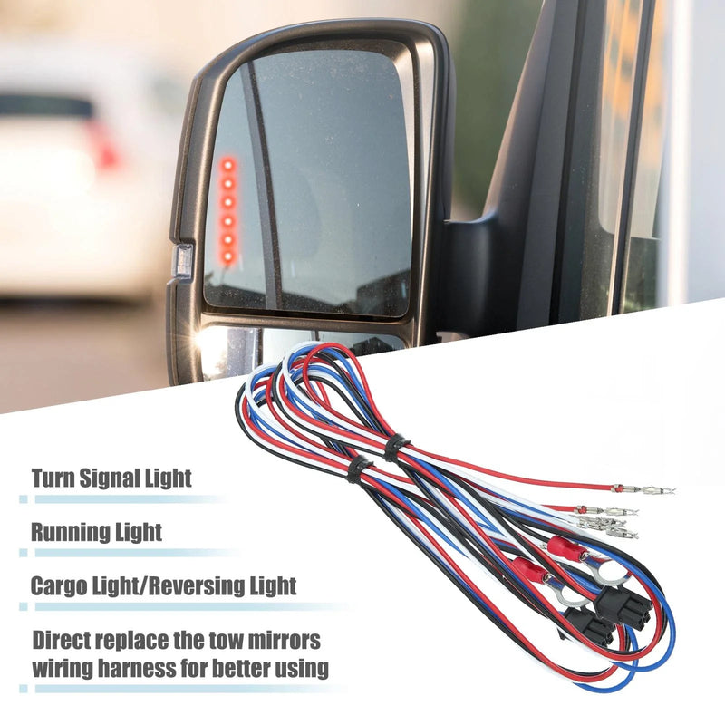 Chevy Silverado / GMC Sierra Tow Mirrors Wiring Harness (2014-2018)