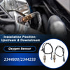 Toyota Corolla Sedan 2x Upstream & Downstream Oxygen Sensor (2003–2004)