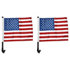 Harley Touring Street Electra Road Glide American Flags Pole Mount