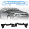 Chevrolet Pair Left & Right Front Bumper Bracket