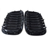 BMW G01 G02 X3 X4 Gloss Black Front Hood Kidney Grille (2018-2020)