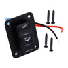 Boat Bilge Pump Auto / Off / Manual 4 Pin ON / OFF Rocker Switch Panel