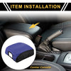 Ford F-150 2015-2020 Anti-Scratch Black Blue Center Console Lid Armrest Cover