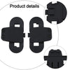 T-COM Motorcycle Helmet Intercom Interphone 2 x Clip Clamp Mounts