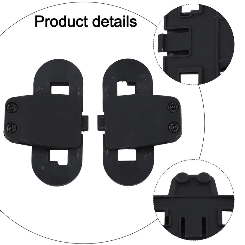 T-COM Motorcycle Helmet Intercom Interphone 2 x Clip Clamp Mounts