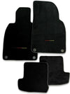 Audi Q3 LHD Carpet Black Germany Flag Floor Mats (2013-2018)