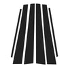 Lexus GS 6 Pcs Black Door Pillar Window Trim (1998-2005)