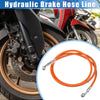 Motorcycle Hydraulic Brake Hose Line Pipeline 140cm 55.12" 10mm 0.39"