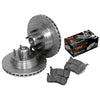 Falcon Fairmont Front Disc Rotors + Brake Pads (1988-1994)