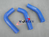 YAMAHA RD250 RD350 BLACK Silicone Radiator Hose Kit (1973-1983)