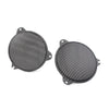 Harley Davidson Electra Glide Black Front Mesh Speaker Grills (2014-2018)