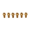 Bike Motorcycle 6pcs M6x35mm Titanium Torx Head Flange Screws