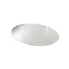 Motor Silver Custom Oval Aluminum License Plate (No Year Specified)