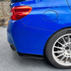Subaru Impreza WRX STI 2 x Gloss Black Rear Bumper Side Covers (2015-2021)