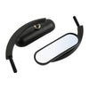 Harley Touring Dyna Sportster 883 1200 Black Mini Oval Rear View Mirrors