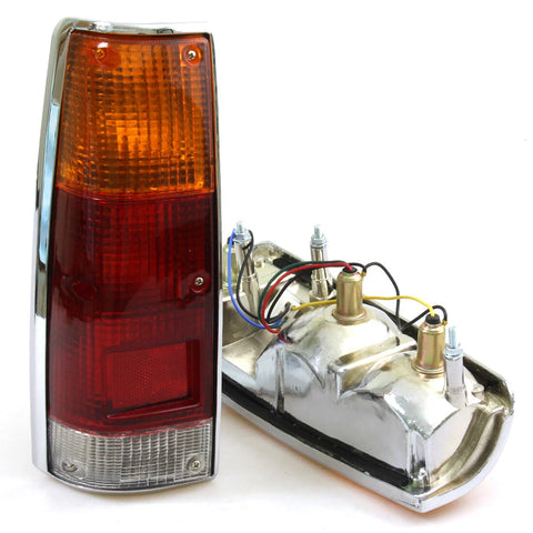 Isuzu Rodeo 1983-1988 Chrome Tail Light Lights x2
