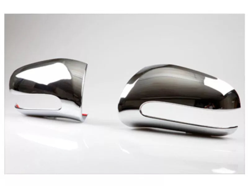 Mercedes Benz S-Class Chrome Door Mirror Covers (2000-2006)