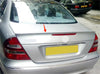 Mercedes Benz E-Class W211 Rear Spoiler Unpainted Wing Lip (2003-2009)
