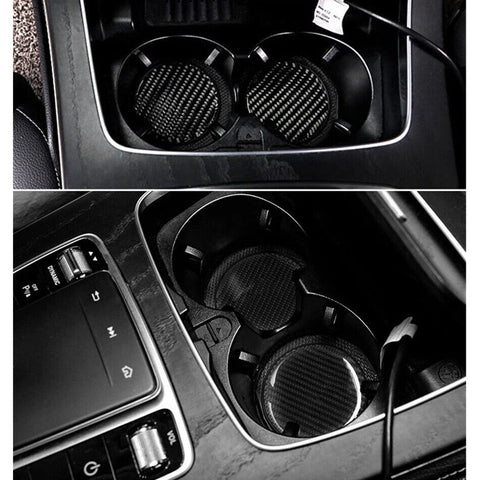 2 x Center Console Drink Holder Mats