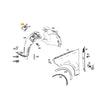 Mercedes-Benz W166 GL-Class Fender Liner Access Cover (2007-2012)