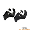 Motorcycle Universal Black Detachable Sissy Bar Luggage Rack
