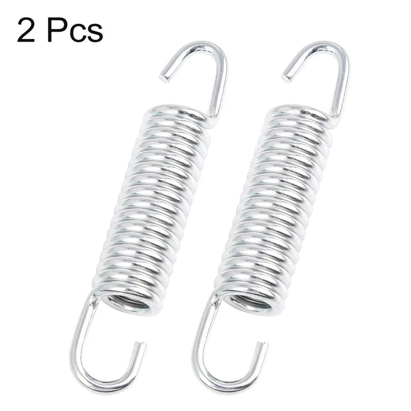 JH70 2 x Silver Tone Main Stands Bracket Kickstand Return Spring