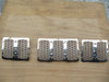 Jeep Grand Cherokee 3 x Chrome Front Grille Mesh Inserts (2014-2016)