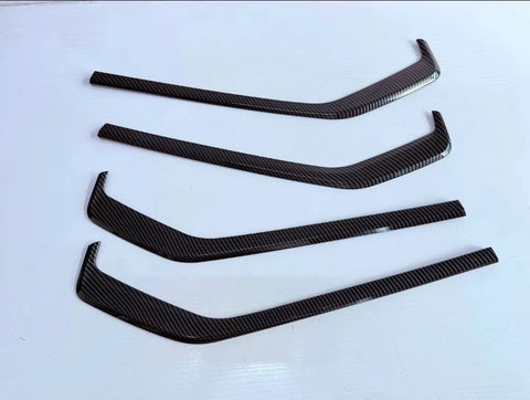 Chevrolet Colorado 4x ABS Fiber Inner Side Door Panel Cover Trim (2023-2025)