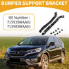 Honda CR-V 2007-2011 Rear Bumper Support Bracket (2 x Black)
