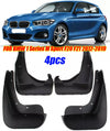 BMW 1 Series 4x Front & Rear Splash Guards Mud Flaps (2012–2019)