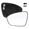 Nissan Sentra Left Side Mirror Glass w/ Backing Plate (2020-2021)