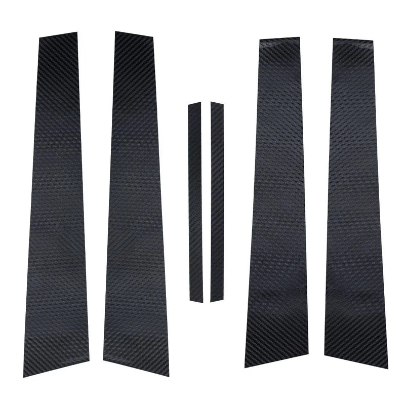 Dodge Charger 6 Pcs Car Door Window Pillar Post Covers (2011-2021)