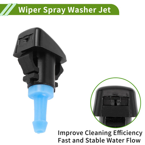 RAM Windshield Washer Nozzle w/ Hose Connector