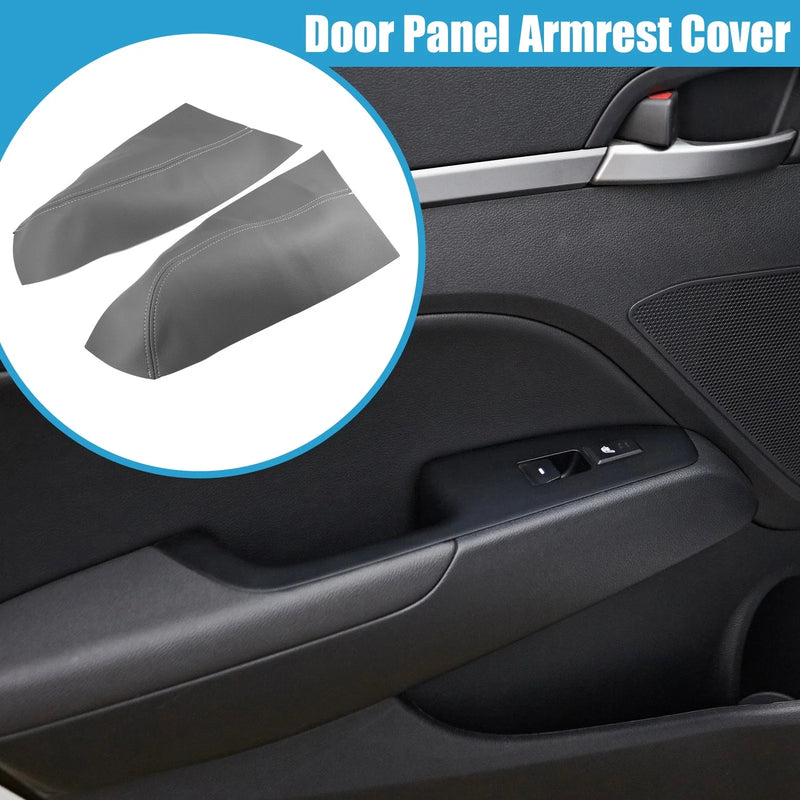 Honda Pilot (2009-2015) - Gray 1 Pair Rear Door Panel Armrest Cover