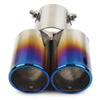 Car Accessories Stainless Steel Dual Exhaust Pipe Tail Muffler Tips
