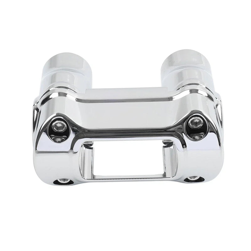 Harley Softail 2" Handlebar Riser 1 1/4" Bar Clamp Chrome