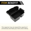 Jeep Wrangler JL JLU (2018-2022) Black Center Console Organizer Tray