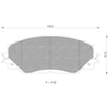 Corolla ZRE152 / 153 / 182 2 x Front Disc Rotors & GCT Brake Pads (2007–2018)