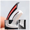 Car Bumper Fender Trim Black 5M Rubber Seal Strip Weatherstrip