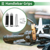 Motorcycle Throttle Bar 7/8" 22mm Hand Grips Cover Kit