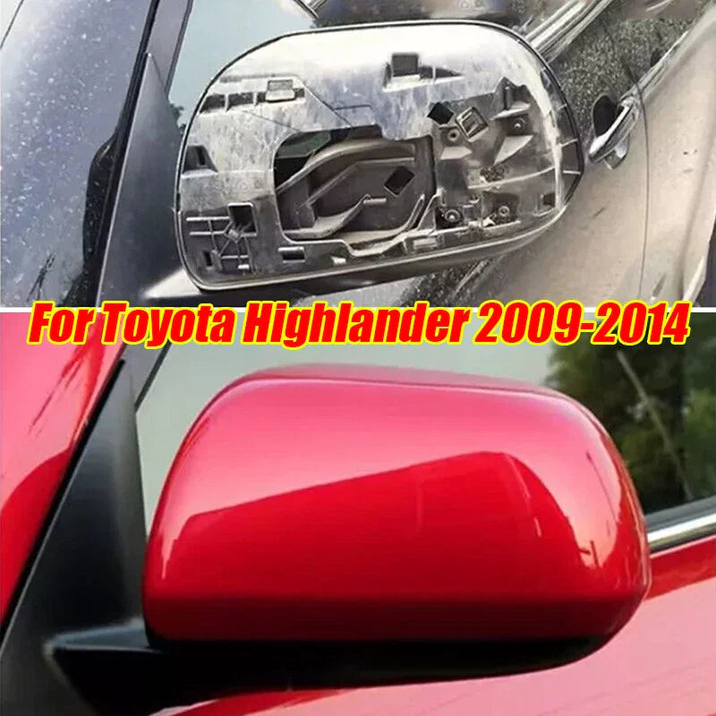 Toyota Highlander Left Side Rearview Mirror Cover Cap / 1 x / (2008–2013)
