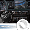 Jeep Wrangler Air Conditioner Headlight Switch Knob Covers (2007-2018)
